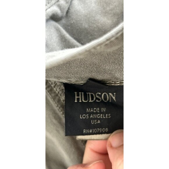 Hudson Collin Skinny Flap Pocket Jeans Chinos Perfectly Broken In Size 27 - Picture 11 of 11